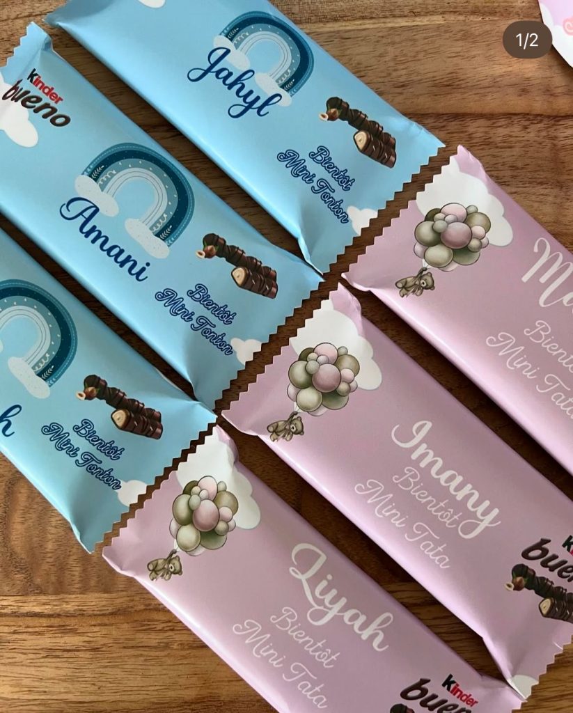 Kinder bueno personnalisé